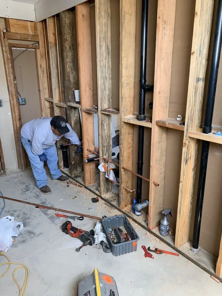 Commercial rough-in plumbing for Commercial Plumbing in South Franklinton